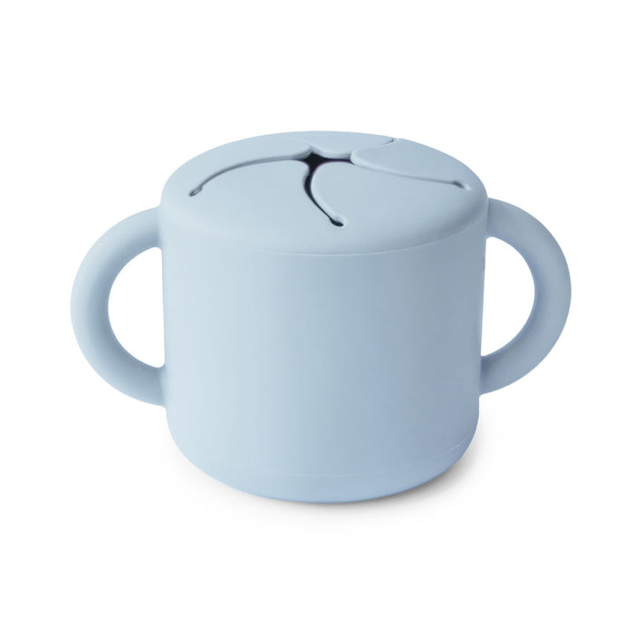 Mushie Snack Cup - Powder Blue