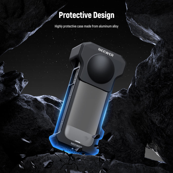 Highly protective case made from aluminum alloy