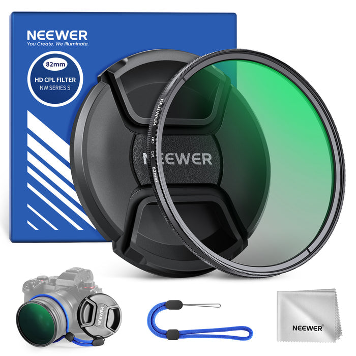 NEEWER Photography CPL Filter with Lens Cap
