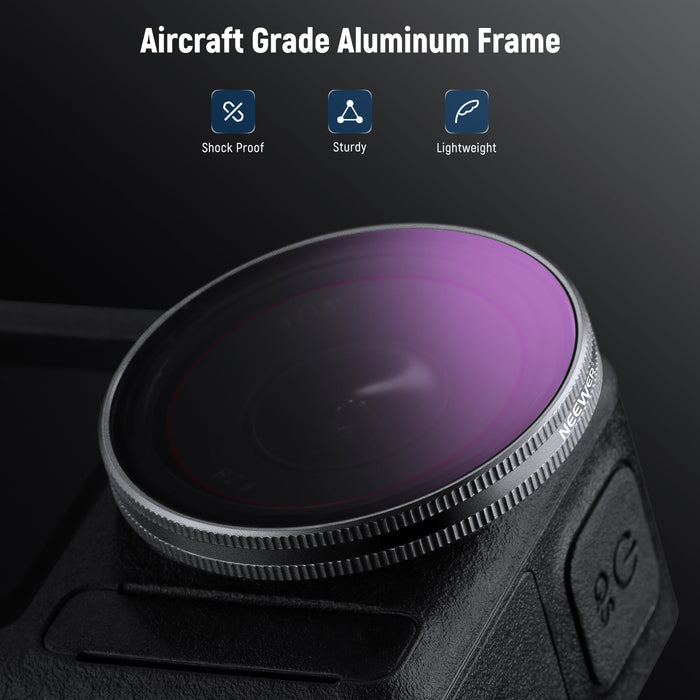 NEEWER Filter Set for DJI Osmo Action 3/4/5 Pro
