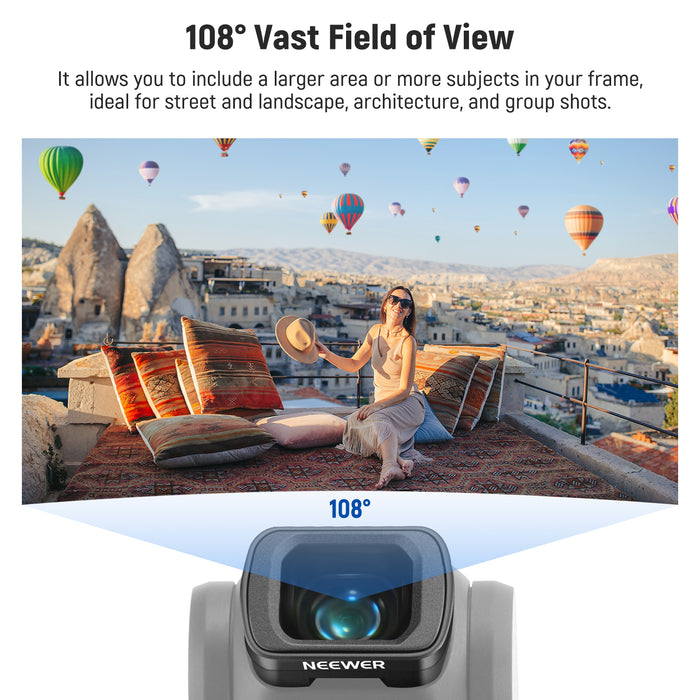 NEEWER FL-B15 Variable ND Filter Set & Lens for Pocket 3 / Pocket 4 & Xtra Muse