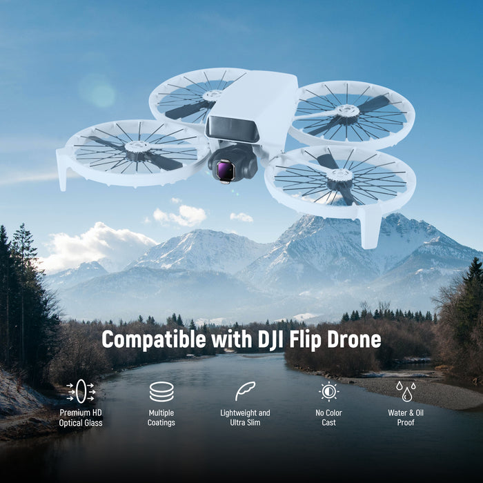 NEEWER FL-N36 4-Pack ND Filter Accessories Set for DJI Flip / Lito X1 Drone