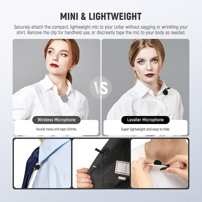 lightweight mini microphone