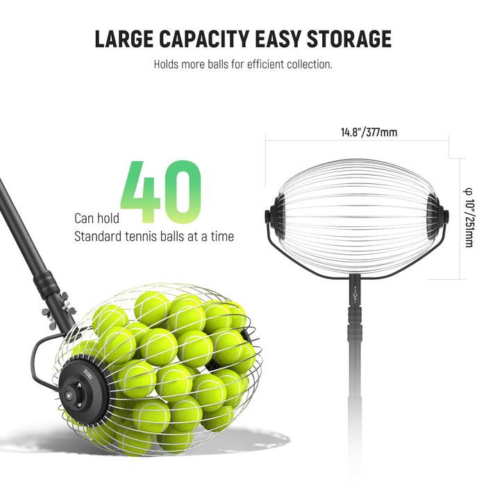 NEEWER TB01S Tennis Ball Collector Roller