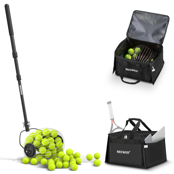 Tennis Ball Hopper with Bag
