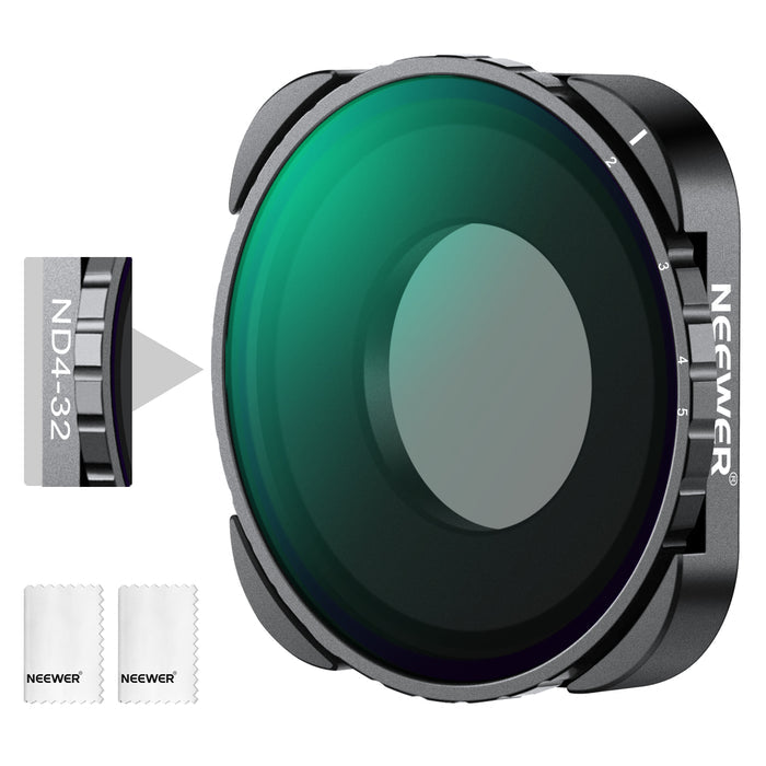 NEEWER Variable ND4-ND32 Filter