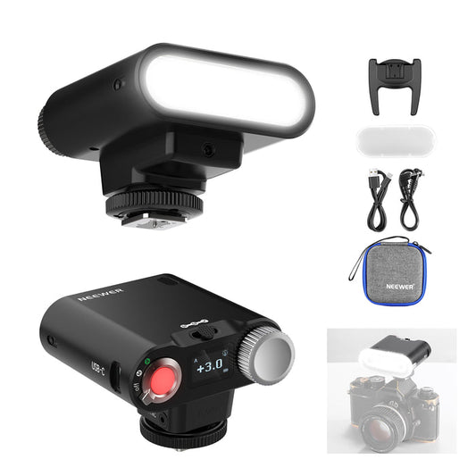 NEEWER Z160 Camera Flash with Auto & Manual Modes & Built in Lithium Battery