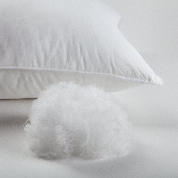 NF Hiloft Pillow with pile of Hiloft fibre fill infront