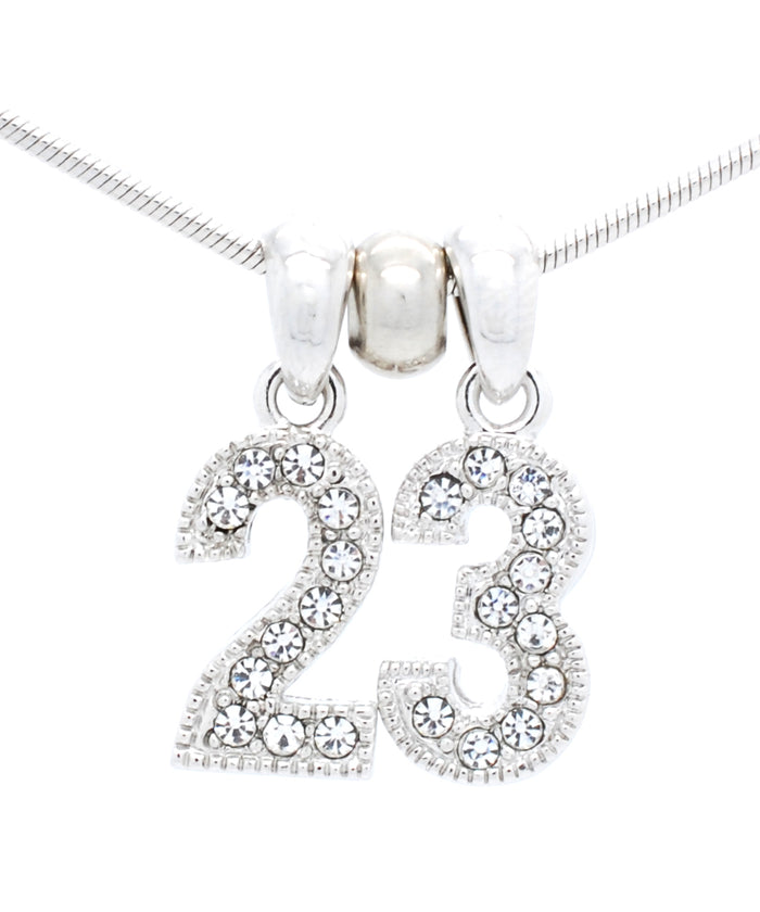 Number Pendant Charms