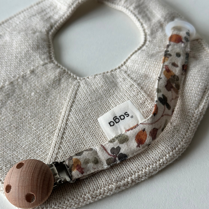 Pacifier Clip - Pala - Rose Hip