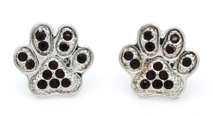 Paw Print Earrings - POST