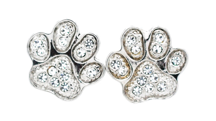 Paw Print Earrings - POST