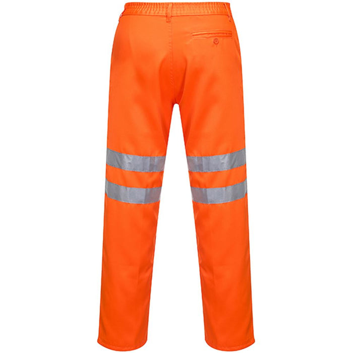Portwest RT45 Orange Polycotton Hi Vis Trousers