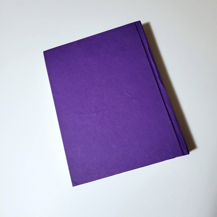 Purple Elephant Foiled Hard Cover Journal