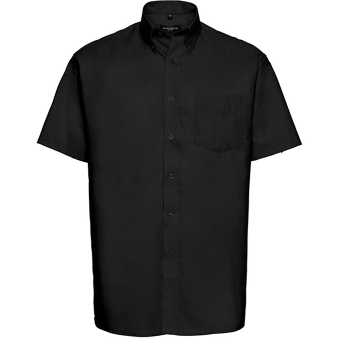 Russell Collection 933M Mens Short Sleeve Easy Care Oxford Shirt 135g