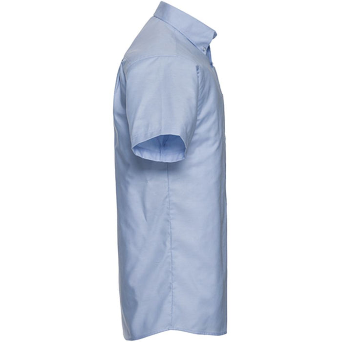 Russell Collection 933M Mens Short Sleeve Easy Care Oxford Shirt 135g