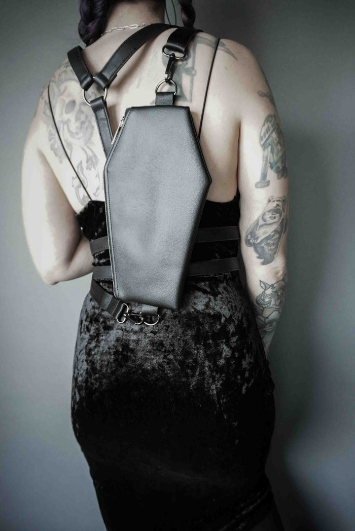 Slim Coffin Sling Bag