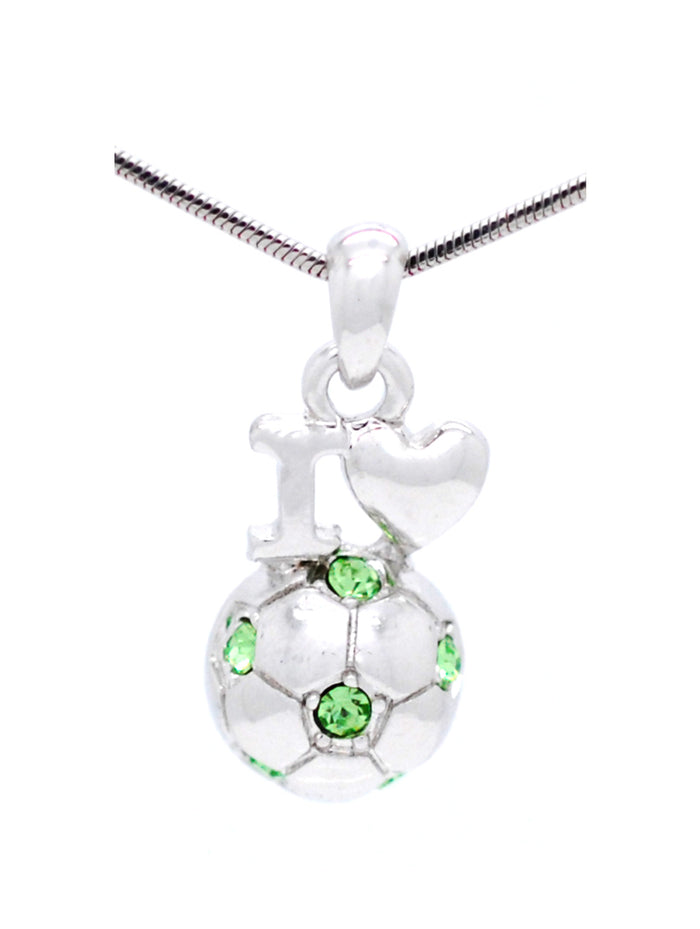 Soccer Necklace Love