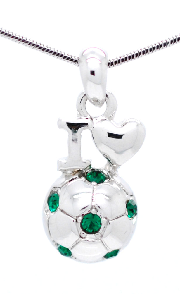 Soccer Necklace Love