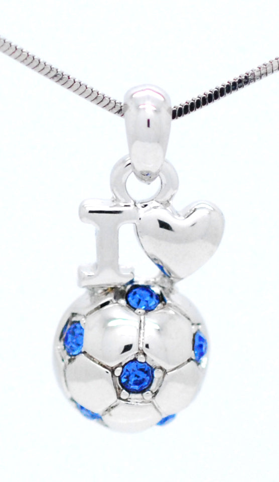 Soccer Necklace Love