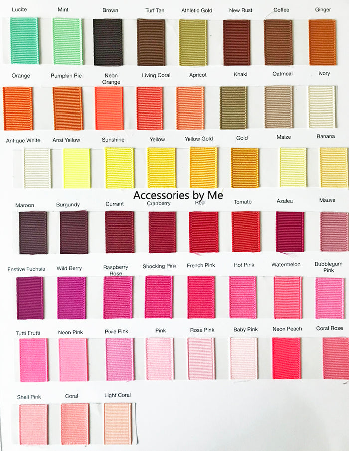 Team Color Chart