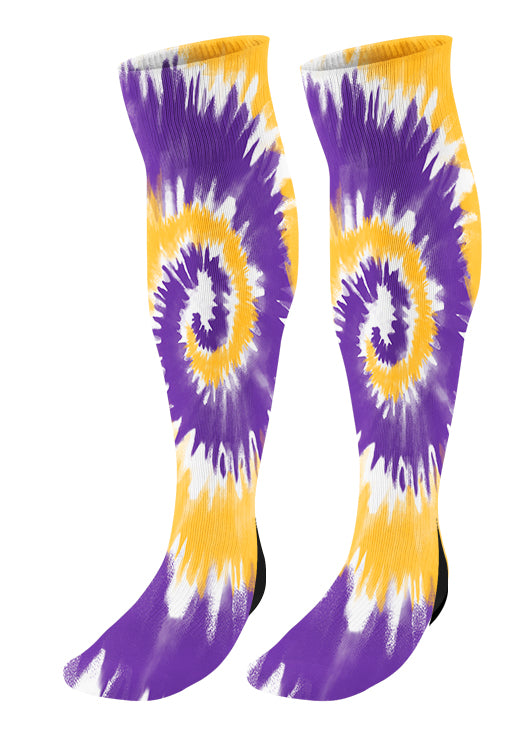 Tie Dye Knee High Socks