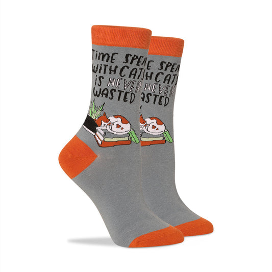 Time Spent with Cats Women's Socks