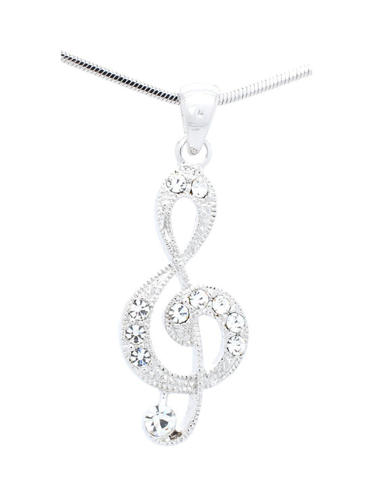 Treble Clef Necklace