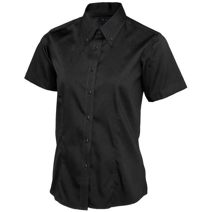 Uneek UC704 Ladies Pinpoint Oxford Short Sleeve Shirt 140g