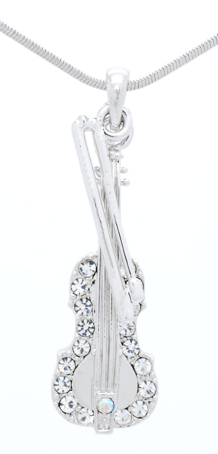 Violin/Viola Necklace with Bow