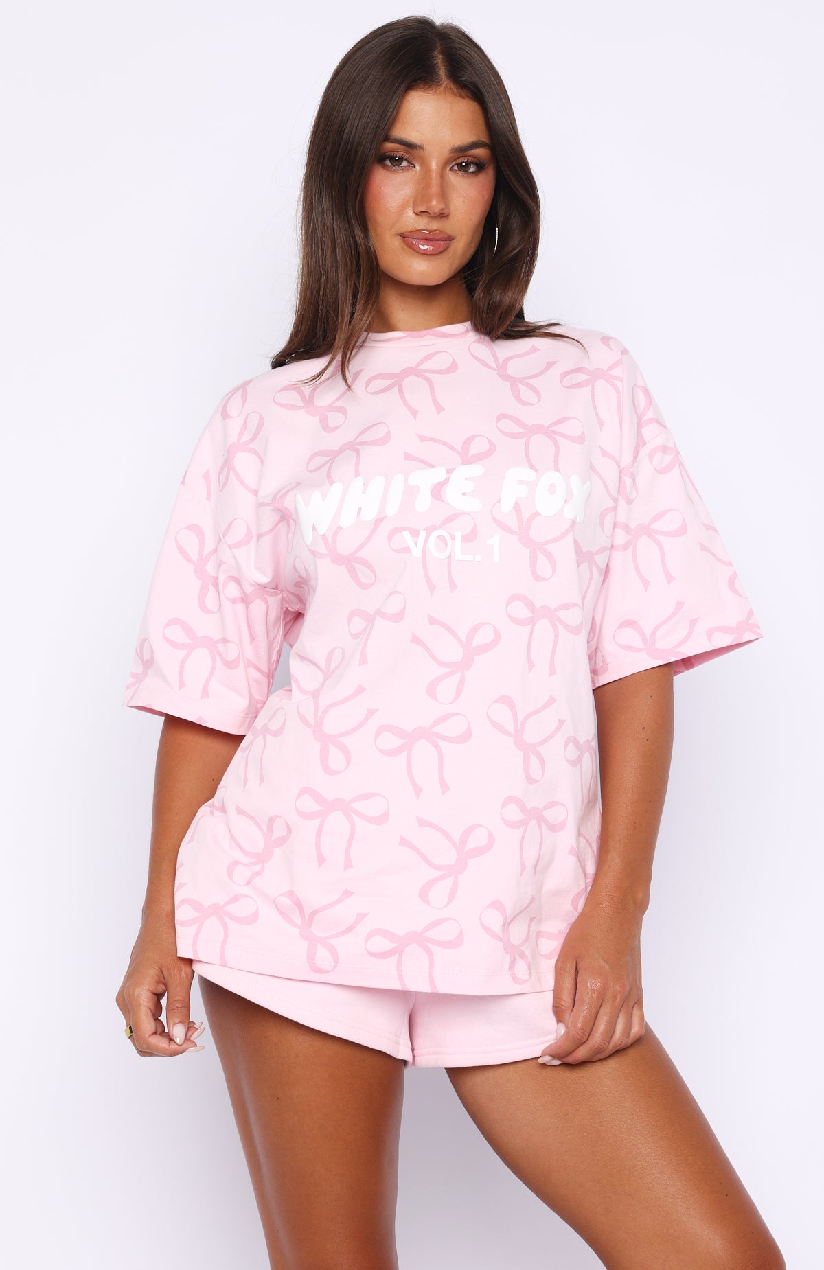 Vol. 1 Oversized Tee Posy Bow